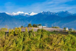 View of Kanchenjunga from Pelling, West Sikkim
