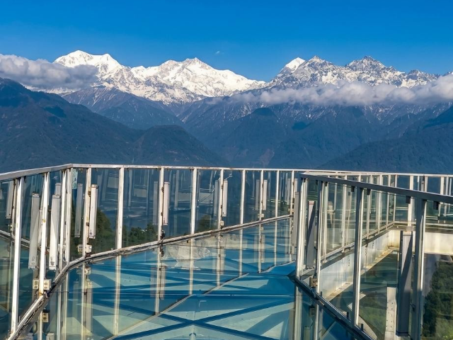 Sky Walk, Glass bridge, Pelling, South Sikkim
